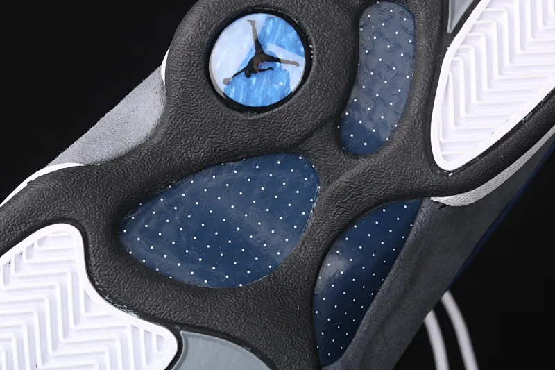 All Categories Air Jordan Jordan Series Basketball Shoes Air Jordan 13 Special Price Pure Original Version Air Jordan 13 Flint GIGI AJ13 Joe 13 3M Reflective Navy Blue 414571-404